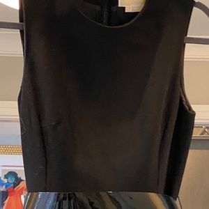 Michael Kors dress w/patent leather detail